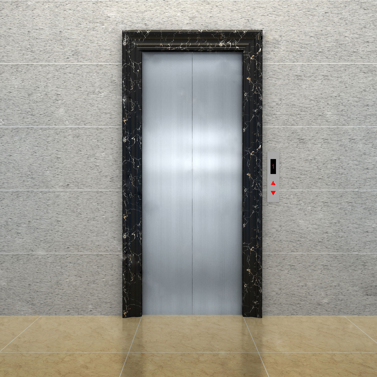 甘肃电梯门套-小黑金花