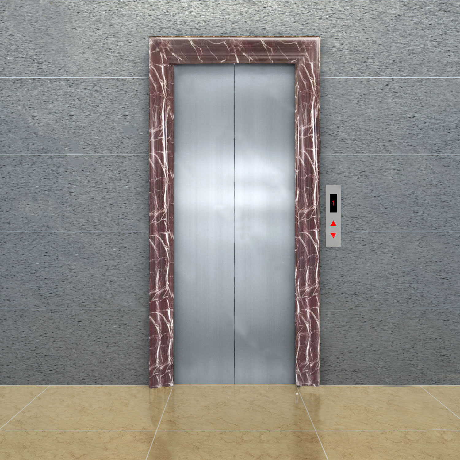 内蒙古电梯门套-紫罗红